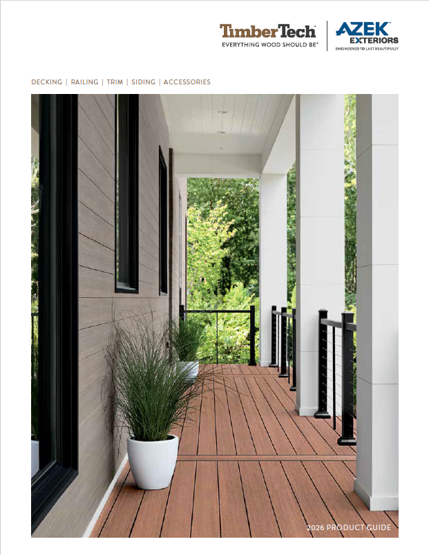 TimberTech outdoor living sourcebook 2025